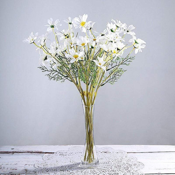 6 20 in Silk Daisy Artificial Flower Sprays Bushes