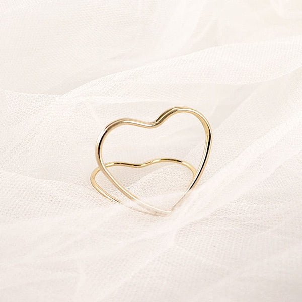 10 Gold 1 in Metal Table Number Sign Holders Heart Place Card Stands
