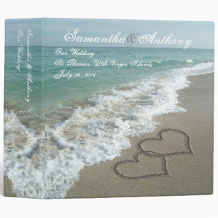 Beach Destination or Cruise Wedding Album Planner Binder