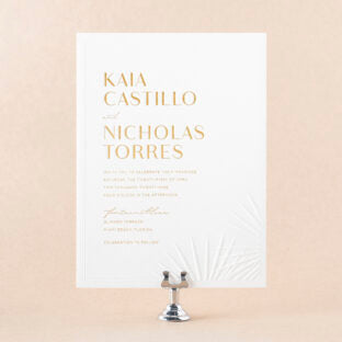 Kaia V.2 Wedding Invitation Suite