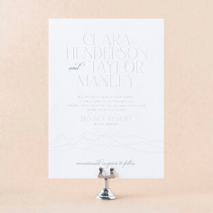 Rocky V.2 Wedding Invitation Suite