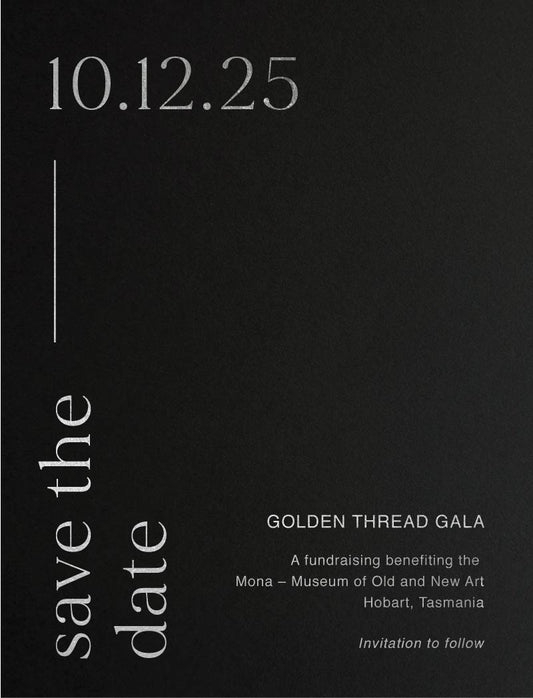 Black Velvet Save The Date Cards by Inggrid H.