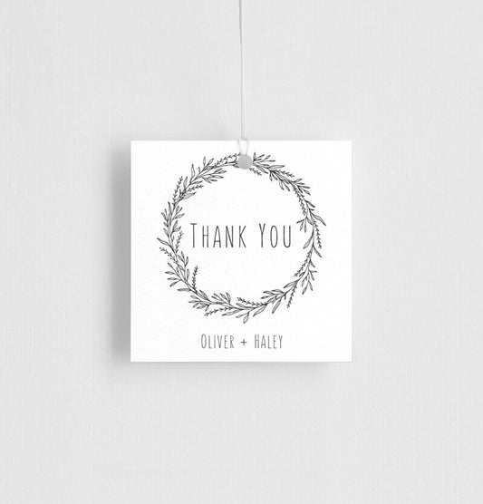 Blank Space Favor Tag by Abigail P.