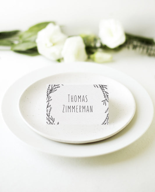 Blank SpacePlace Cards by Abigail P.