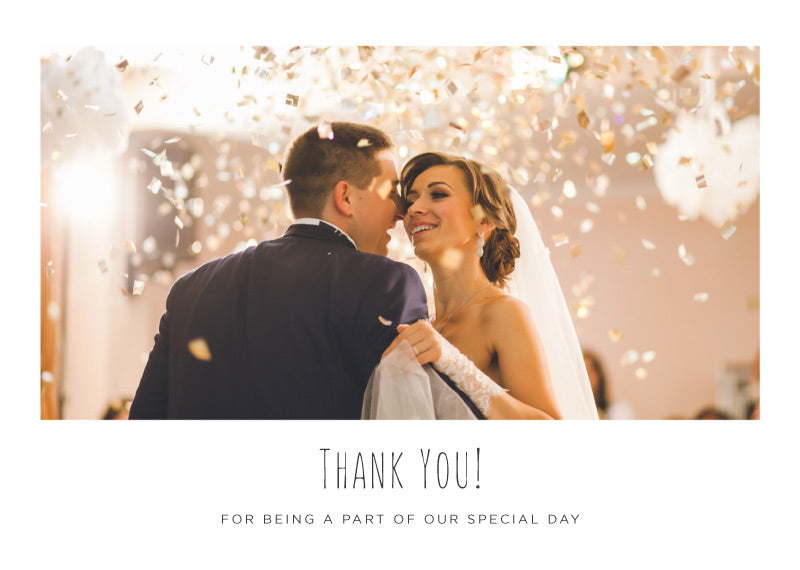 Blank Space Thank You Card by Abigail P.