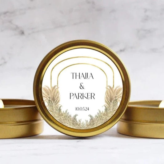 Bohemian Dream Candle Favor