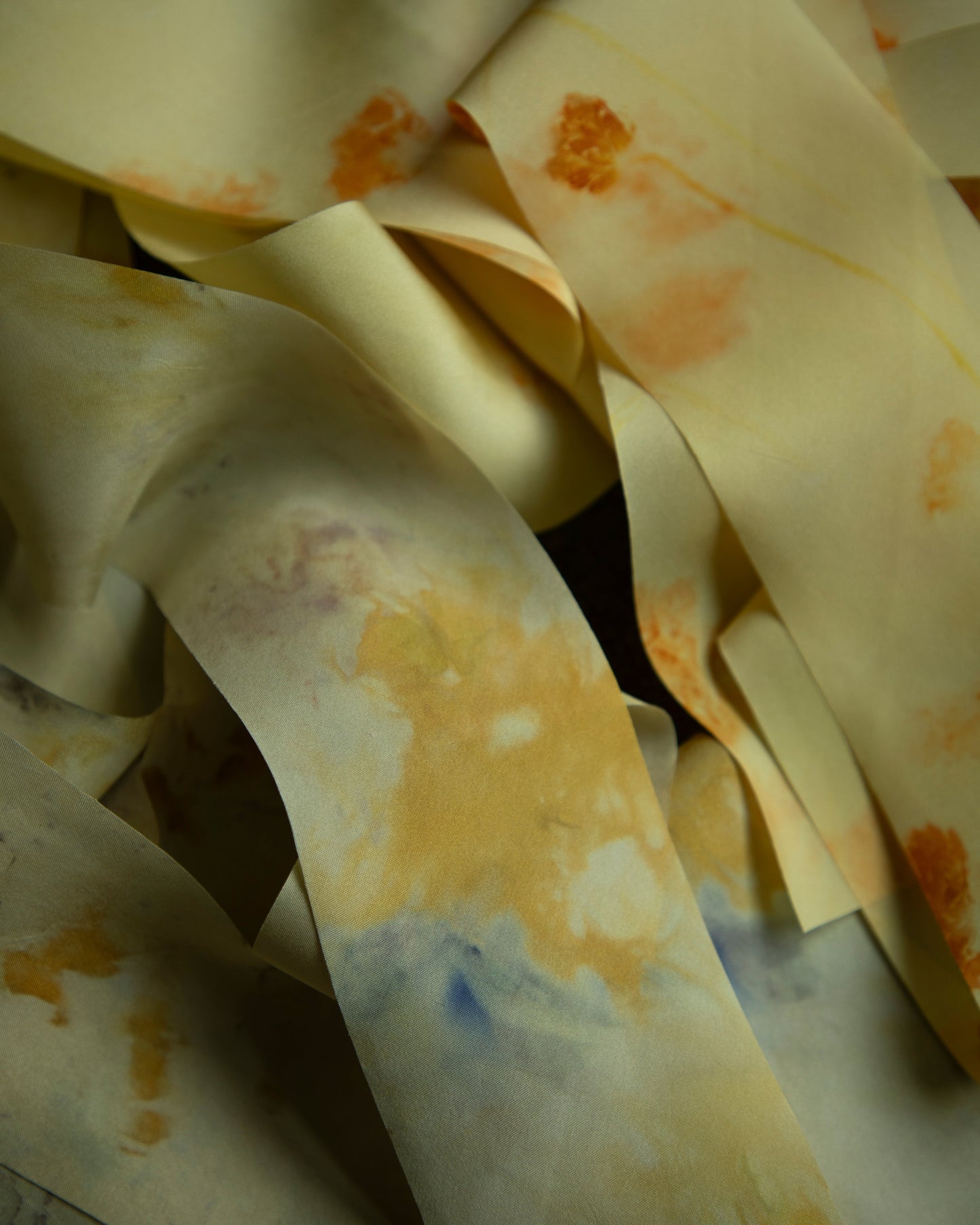 Limited Edition | Original Eco-Print Silk Ribbon Sampler No. 118 + 119