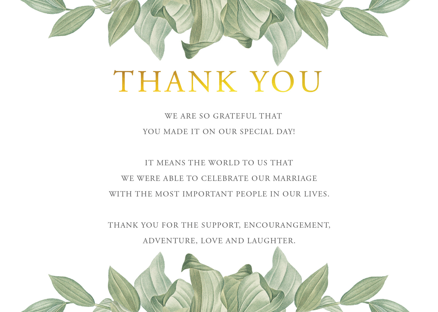 Branch Thank You Card by Kaydi B.