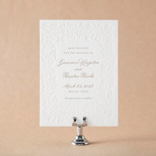Braxton save the date Wedding Invitation Suite