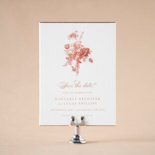 Brewster Save the Date Wedding Invitation Suite