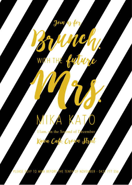 Brunch Bridal ShowerBridal Shower Invitation by Amelia S.