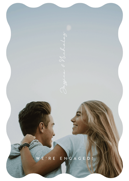 Byron Engagement Invitations by Shab M.