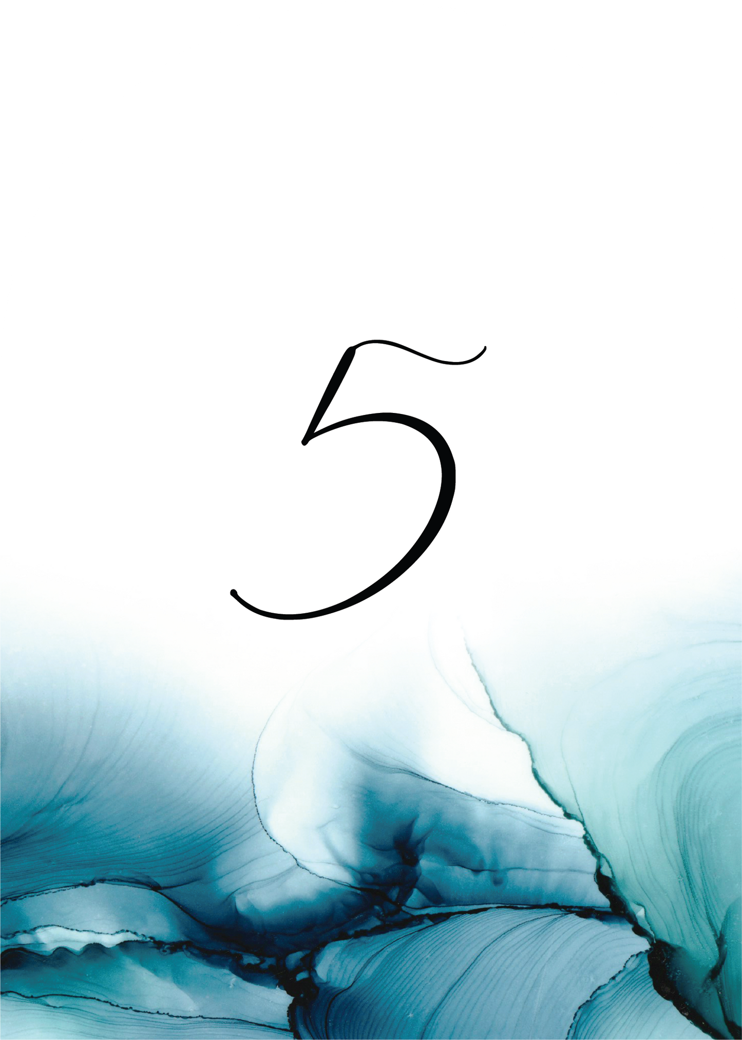 CeruleanTable Number by Amber B.