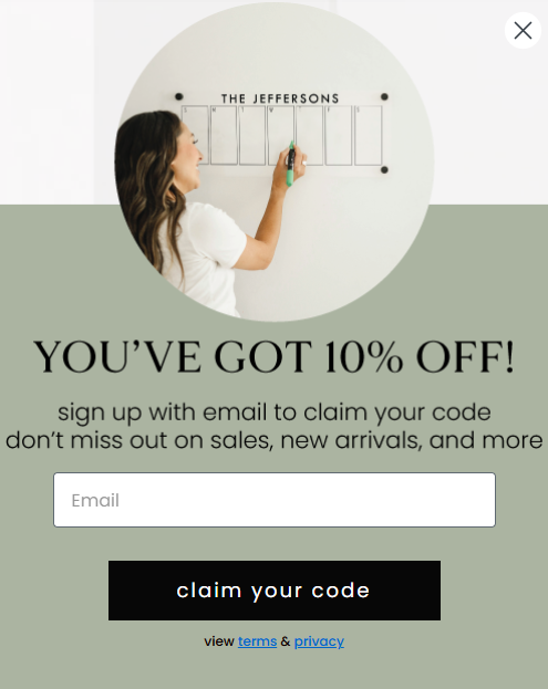 Tabletop Menus - 10% OFF CODE WITH EMAIL SIGN UP