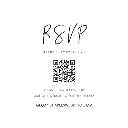 Clair De Lune RSVP Cards by Stella M.