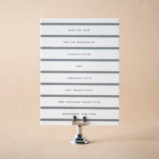 Claudia save the date Wedding Invitation Suite