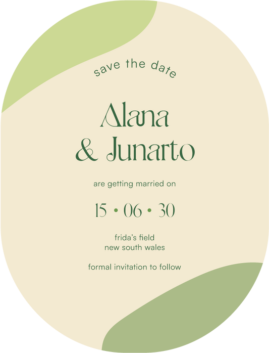 Countryside Save The Date Cards by Herdina P.