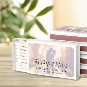 Custom Photo Perfect Match Wedding Favor
