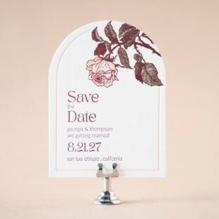 Cuthbert Save the Date Wedding Invitation Suite