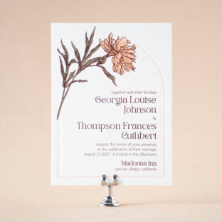 Cuthbert Wedding Invitation Suite