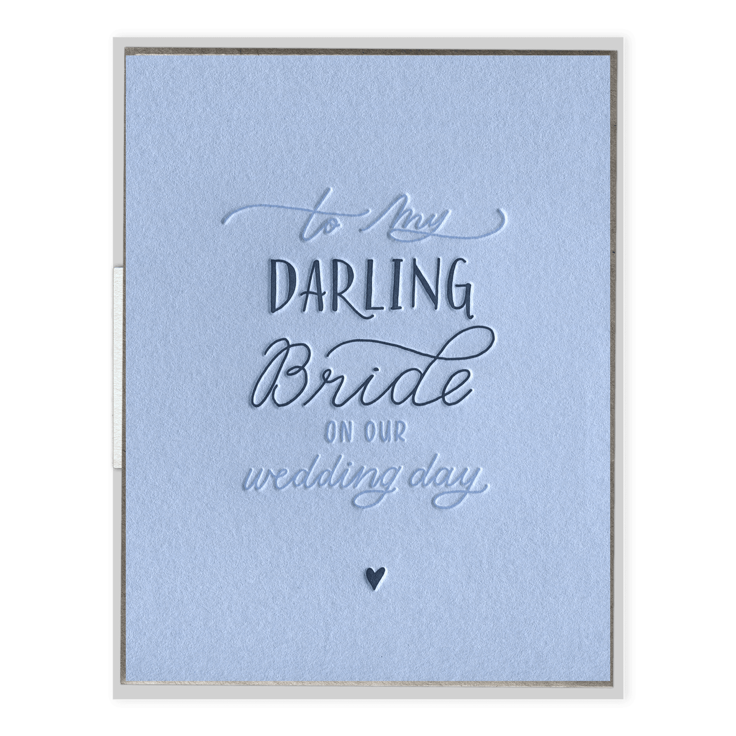 Darling Bride Wedding Card