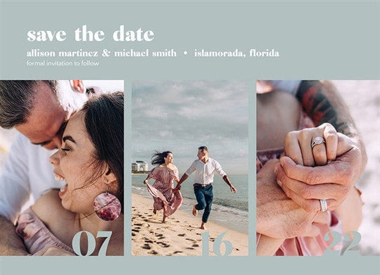 Date Is Set Wedding Invitation