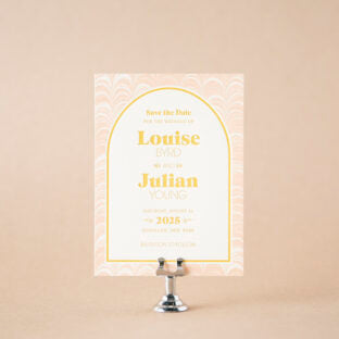 Davida save the date Wedding Invitation Suite