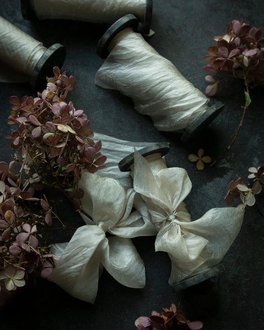 Dove {Ethereal} Silk Ribbon