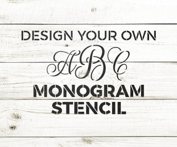 Monogram Stencil