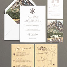 An Everlasting Entanglement Wedding Invitation