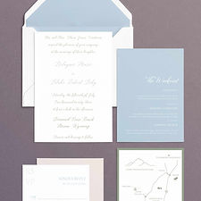 Elegance at Elevation Wedding Invitation