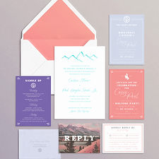 Wed with Whimsy Wedding Invitation