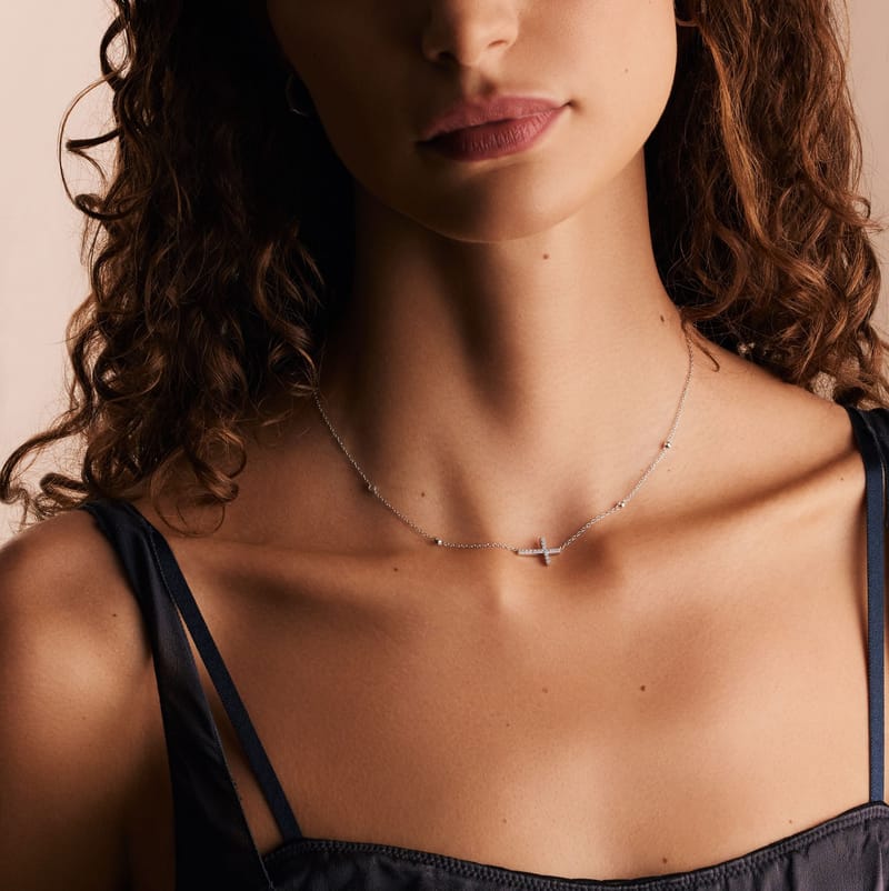 Infinite Cross Necklace