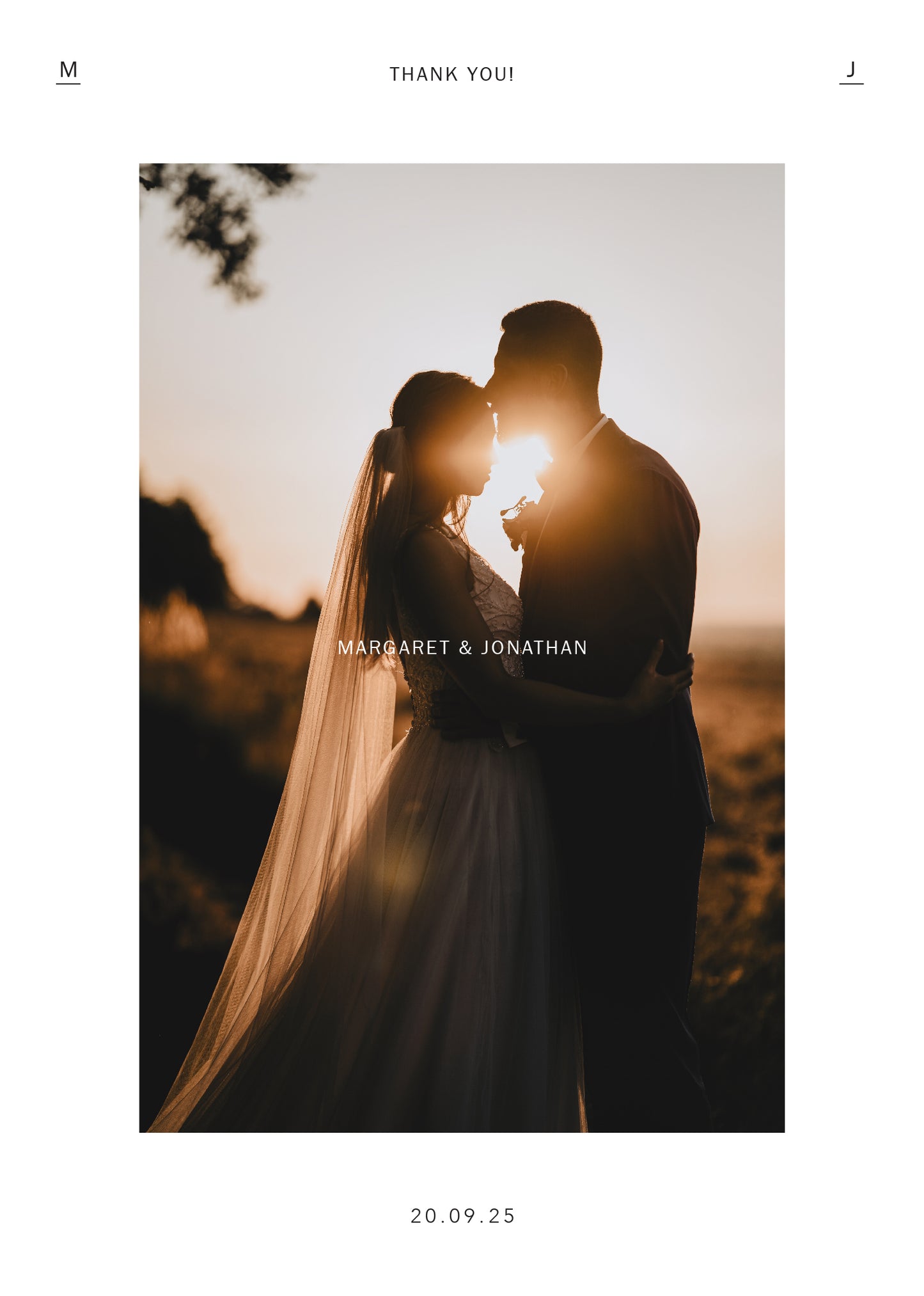 Ebb & Flow Thank You Card by Shab M.