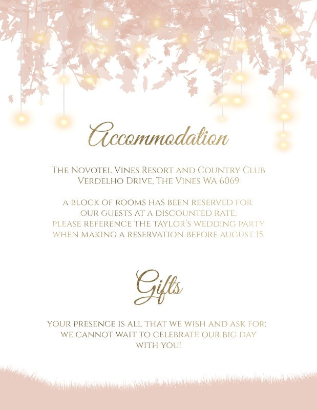 Enchanted Garden Information Card by Hui L.