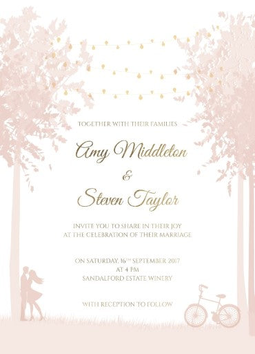 Enchanted Garden Wedding Invitations by Hui L.