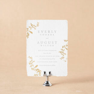 Everly V.2 save the date Wedding Invitation Suite