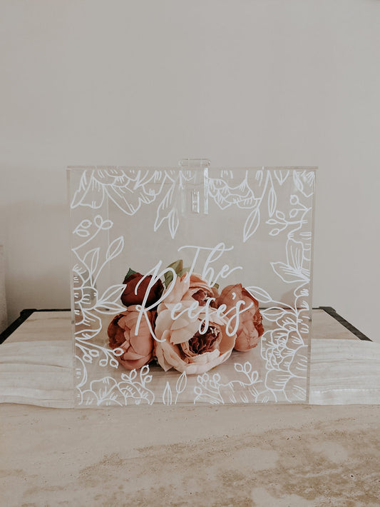 Acrylic Card Box