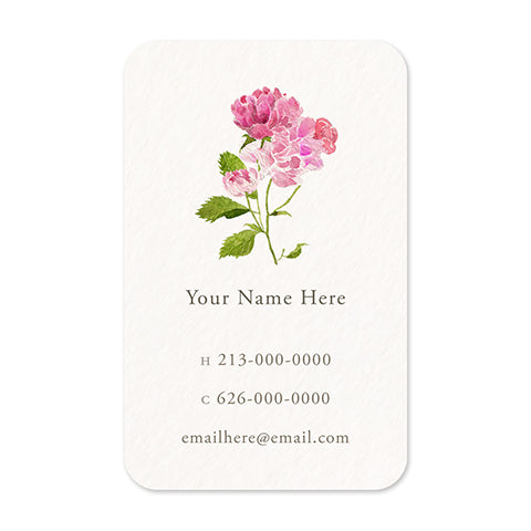 Fairy Rose Personal Favor Tags