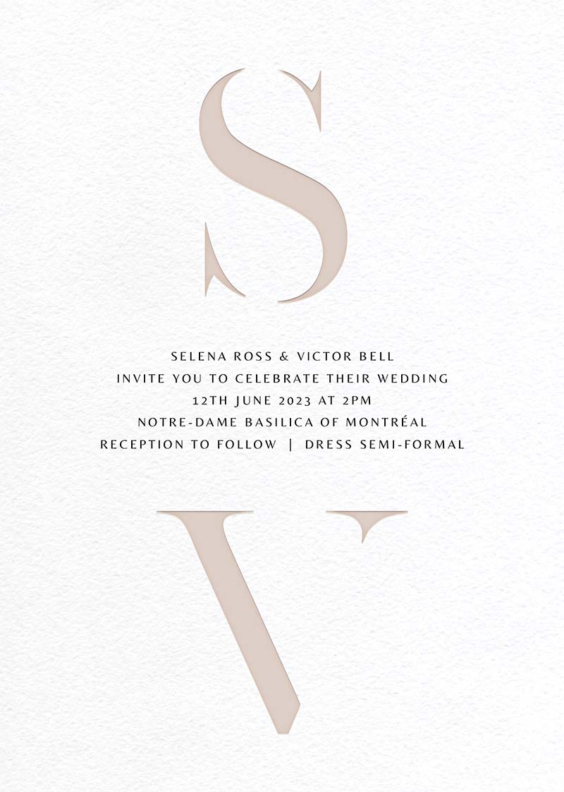 Faroe Engagement Invitations by Shab M.