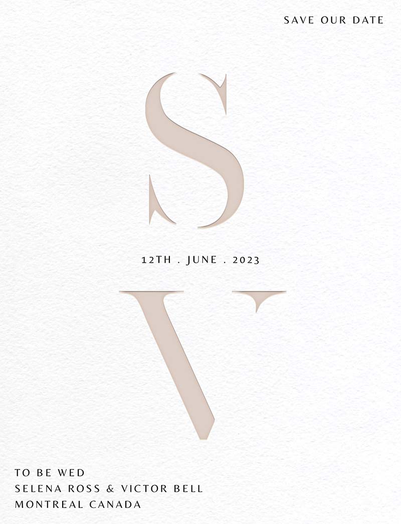 Faroe Save The Date Cards by Shab M.