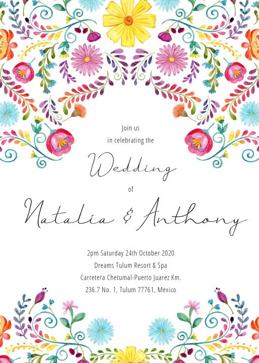 Fiesta De Bodas Wedding Invitations by Amber B.