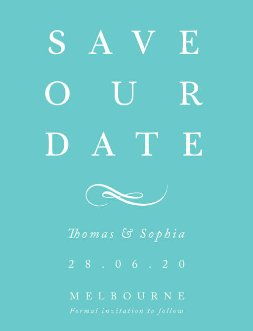 Fifth Avenue Save The Date Cards by Jamie L.
