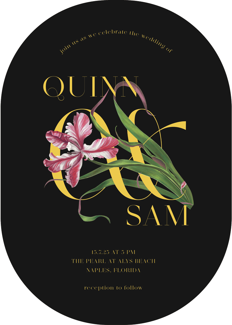 Fleur Wedding Invitations by Putri N.