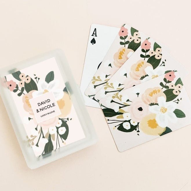 Floral Fantasy Playing Cards