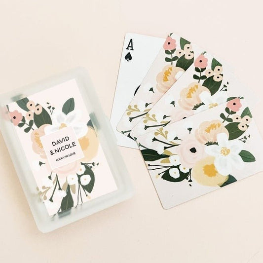 Floral Fantasy Playing Cards