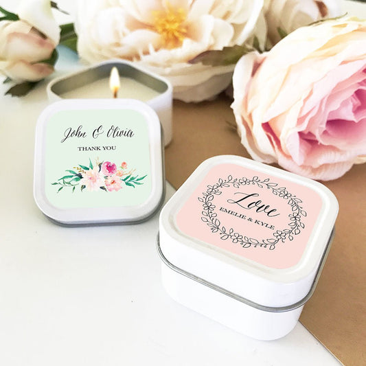 Floral Garden Candles