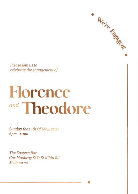 Flow Engagement Invitations by Haley J.