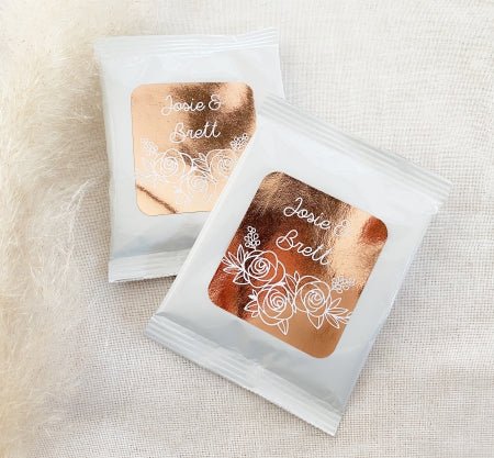 Foil Hot Cocoa Favors
