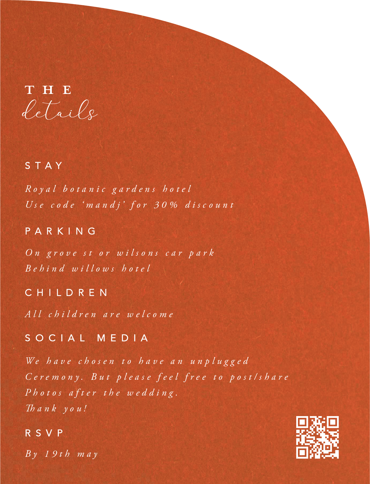 Fruit Series Information Card by Shab M.